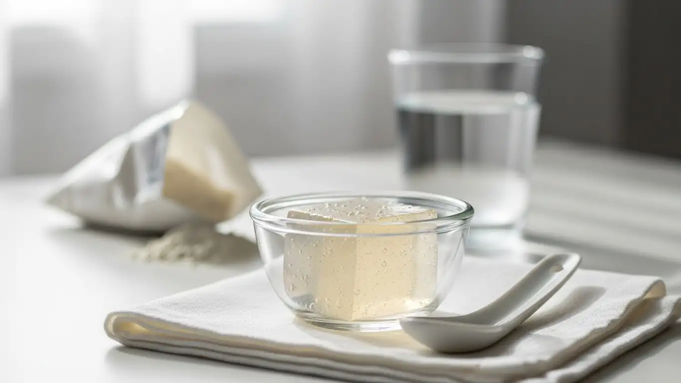 Gélatine alimentaire utilisée dans un parcours bariatrique de perte de poids