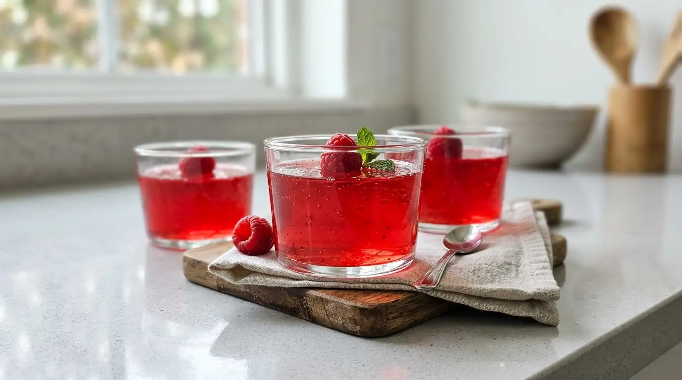 bariatric gelatin recipe served in small glass cups